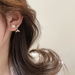 Fishtail Styled Earrings