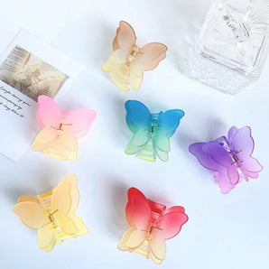 Shaded Butterfly Claw Clips (pack of 2)