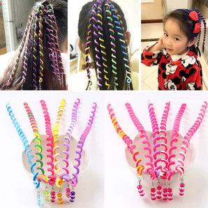 Colourful Hair Braids New Styling Hair Accessory (pack of 6)